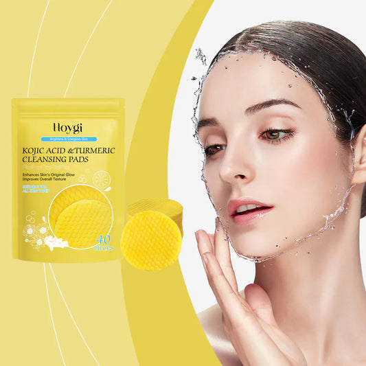 Turmeric Cleansing Pads – Exfoliating & Makeup Remover