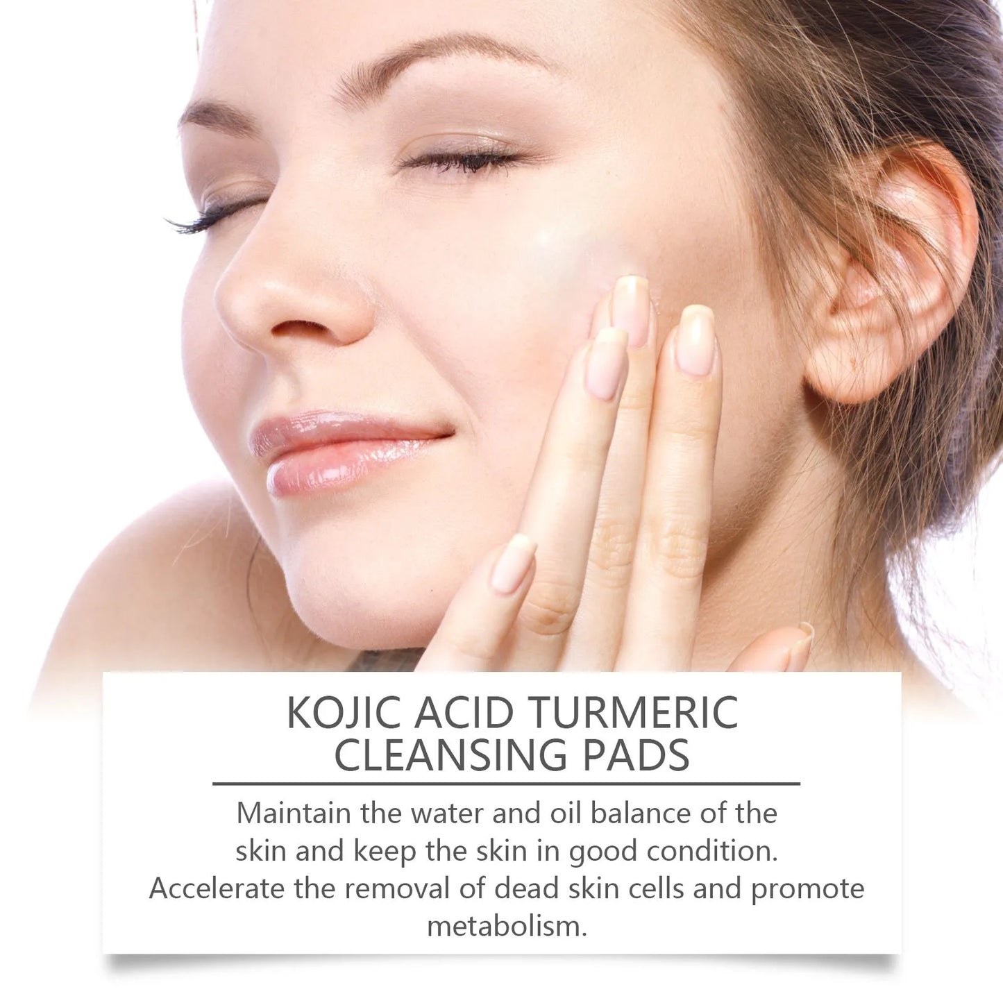 Turmeric Cleansing Pads – Exfoliating & Makeup Remover