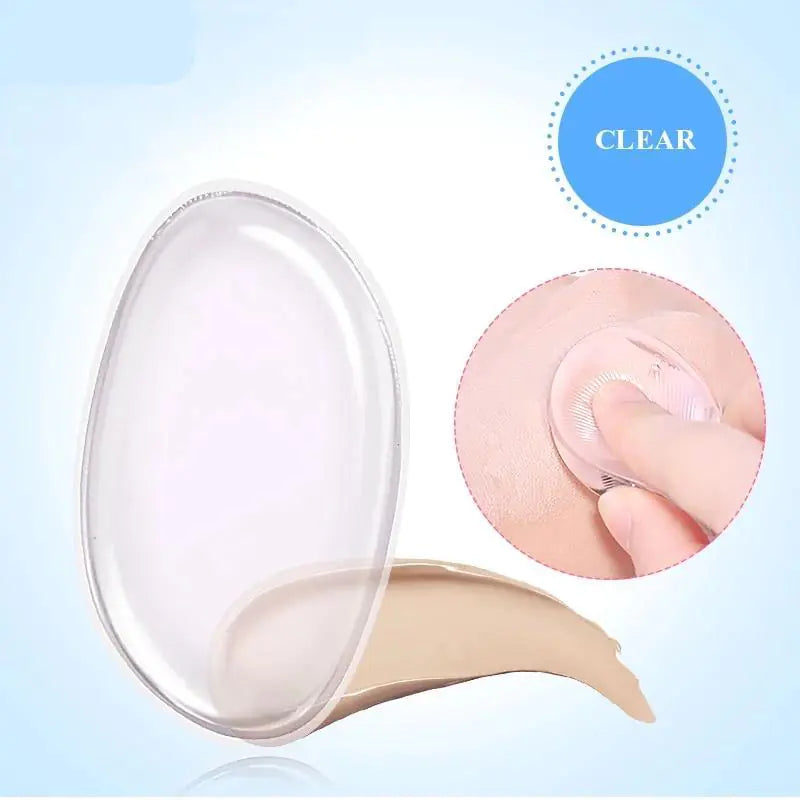 Silicone Jelly Makeup Sponge for Cleansing