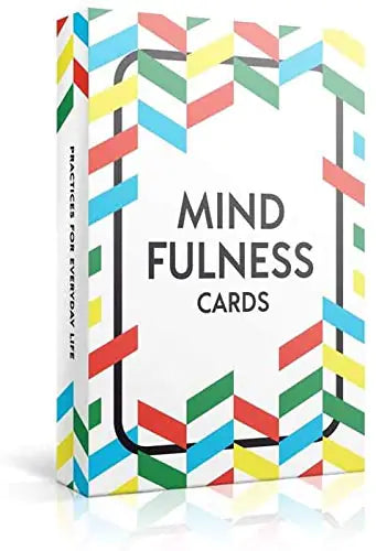 Allura & Arcia 52 Mindfulness Cards - Stress Less Mindful Meditation Gratitude Kindness Self Care & Relaxation